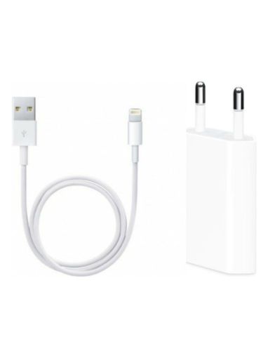 Iphone Şarj Aleti 5W Adaptör ve Şarj Kablosu Seti - resim 1