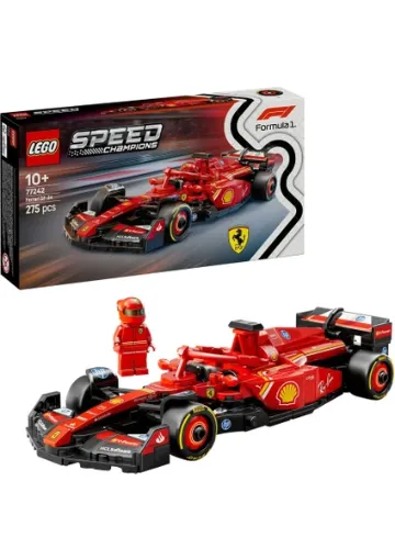 LEGO ® Speed Champions Ferrari SF-24 F1® Yarış Arabası 77242 - 10 Yaş & Üzeri Çocuklar için Oyuncak Model Yapım Seti (275 P) - resim 1