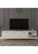 Asra Trend %100 MDFLAM Tv Ünitesi Beyaz T-18 - resim 1