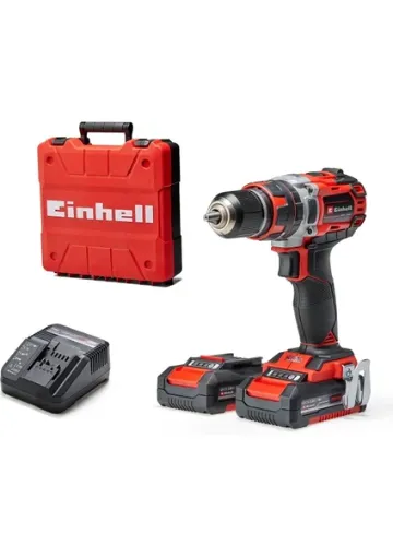 Einhell Tp-Cd 18/50 Li i Bl Kömürsüz Akülü Darbeli Matkap - 18V 2AH Çift Akülü Set - resim 1