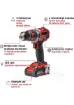 Einhell Tp-Cd 18/50 Li i Bl Kömürsüz Akülü Darbeli Matkap - 18V 2AH Çift Akülü Set - resim 2