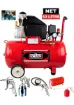 Attlas 2 HP 50 Litre Hava Kompresörü + 5 Parça Havalı Set | Model: HK2050 | Profesyonel Kullanım - resim 1