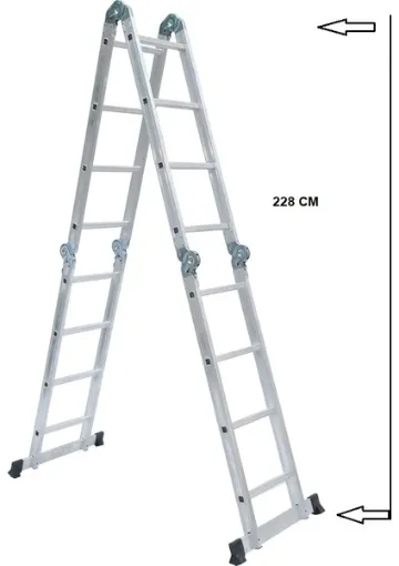 Beykon 4.70 Katlanır Akrobat Merdiven - resim 1