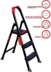 Ertekpa Anka Plus 2+1 Basamaklı Metal Siyah Merdiven - resim 1