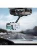 Mimtec Araç Içi Uzayan Ayarlanabilir Dikiz Aynası Telefon Tutucu Car Holder (Açıklamayı Okuyunuz) - resim 3