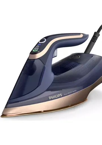 Philips 8000 Serisi Azur Buharlı Ütü, 3000 W, 260 g Turbo Şok Buhar, 85 g/dk Sürekli Buhar, Sıfır Yanık Riski, 50 ml Su Haznesi DST8050/20 - resim 1