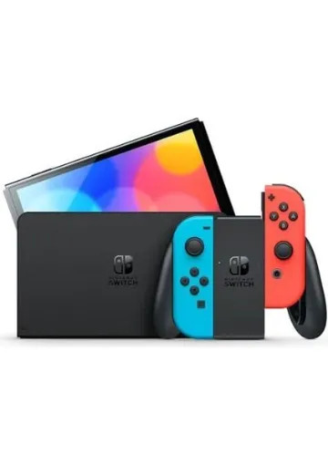 Nintendo Switch Oled Oyun Konsolu Kırmızı-Mavi - resim 1