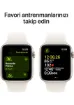 Apple Watch SE GPS, 40 mm Yıldız Işığı Alüminyum Kasa ve Yıldız Işığı Spor Kordon - resim 5
