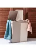 Motek Duo Laundry Çamaşır Sepeti - Bej / Krem - 80 lt - resim 1