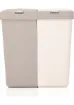 Motek Duo Laundry Çamaşır Sepeti - Bej / Krem - 80 lt - resim 3