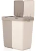 Motek Duo Laundry Çamaşır Sepeti - Bej / Krem - 80 lt - resim 4