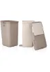 Motek Duo Laundry Çamaşır Sepeti - Bej / Krem - 80 lt - resim 5