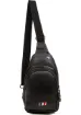 Newish Unisex Kulaklık Çıkışlı Çapraz Omuz Çantası Siyah , Freebag, (29X19CM) - resim 2