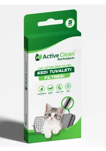 Active Clean Kedi Tuvaleti Filtresi - resim 1
