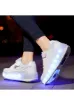 SITONG Sıtong 4 Tekerlekli USB Şarjlı LED Işıklı Paten Ayakkabı - resim 1