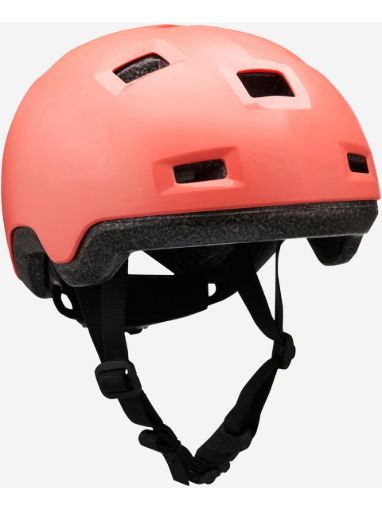 Decathlon Oxelo Çocuk Kaskı - Paten / Kaykay / Scooter - Mercan Rengi - B100 - resim 1