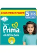 Prima Aktif Bebek, Bebek Bezi 5 Numara, 116 adet - resim 1