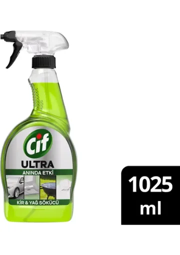 Cif Ultra Anında Etki Kir ve Yağ Çözücü 1025 ml - resim 1