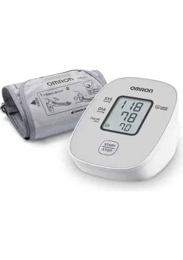 Omron M2 Basic HEM-7121J-E Üst Koldan Ölçer Dijital Tansiyon Aleti - resim 1