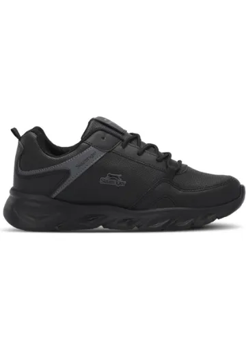Slazenger ECHO Erkek Sneaker Koşu & Yürüyüş Ayakkabısı Siyah / Siyah - resim 1