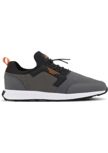 Slazenger TAMEZE I Erkek Sneaker Koşu & Yürüyüş Ayakkabısı Koyu Gri / Turuncu - resim 1