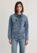 Mavi Karla 90lar İndigo Mavisi Jean Ceket 110154-30868 - resim 3