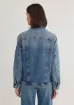 Mavi Karla 90lar İndigo Mavisi Jean Ceket 110154-30868 - resim 5