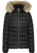 Tommy Hilfiger Kadın / Kız Marka Logolu Kapüşonlu Şık Görünümlü Full Fermuarlı Günlük Kullanıma Uygun Siyah Mont DW0DW18312-BDS 5,0 2 Değerlendirme - resim 1