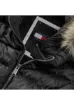 Tommy Hilfiger Kadın / Kız Marka Logolu Kapüşonlu Şık Görünümlü Full Fermuarlı Günlük Kullanıma Uygun Siyah Mont DW0DW18312-BDS 5,0 2 Değerlendirme - resim 4