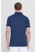 Altınyıldız Classics AC&Co / Altınyıldız Classics Erkek Çekmeyen Pamuklu Kumaş Slim Fit Dar Kesim Lacivert Kıvrılmaz Polo Yaka Tişört 4,6 25609 Değerlendirme - resim 5