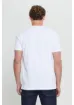 Altınyıldız Classics Erkek Beyaz %100 Pamuk Slim Fit Dar Kesim Bisiklet Yaka Tişört - resim 10