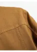 Wkm Erkek Jean Denim Standart Kalıp Cepli Düğmeli Kot Ceket - resim 4