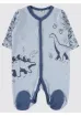 Civil Baby Erkek Bebek 8'li Zıbın Takımları 0-1 Ay Indigo - resim 2