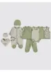 Civil Baby Erkek Bebek 8'li Zıbın Takımları 0-1 Ay Indigo - resim 3