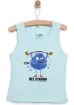HelloBaby Basic Canavar Baskılı Atlet Tshirt Erkek Bebek - resim 1