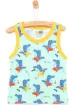 HelloBaby Timsah Baskılı Atlet Tshirt Erkek Bebek - resim 1