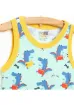 HelloBaby Timsah Baskılı Atlet Tshirt Erkek Bebek - resim 3