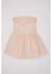 DeFacto Kız Bebek Kolsuz Poplin Elbise C2412A524SM - resim 5