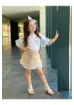 Kokoş Bebe k Blue White Kokoş Etek Takım 3 Parça - resim 1
