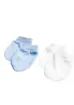 HelloBaby HelloBaby Bebek Ribanalı Eldiven Interlok 2'li Eldiven (Ih) - resim 2