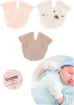 Bross Bebek 3lü Pamuklu Ayıcıklı Eldiven ONL-02622 - resim 4